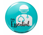 I'm Essential Pinback Button I'm Essential Pinback Button